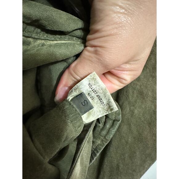 Golden Goose women's olive green cotton utility jacket size Small NEW‎ - Picture 5 of 9